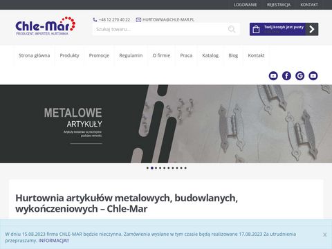 Chle-mar.pl - hurtownia narzędzi elektrycznych