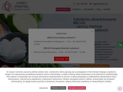 Brcszkolenia.pl - szkolenia GMP kosmetyki