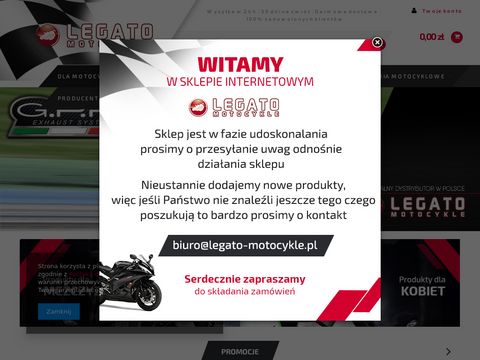 Legato-motocykle.pl internetowy sklep