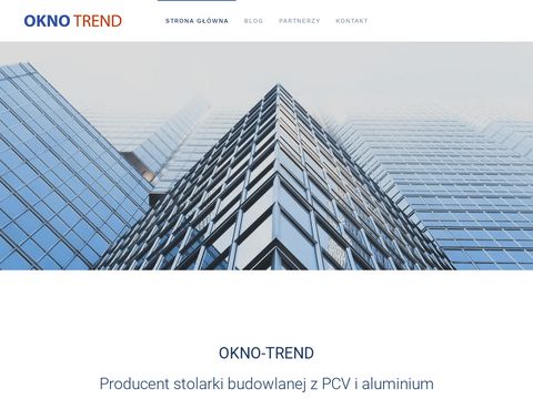 Okno-Trend - producent stolarki budowlanej z PCV