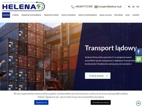 Helena-ts.pl - spedycja kontenery