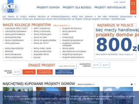 Kbprojekt.pl domów jednorodzinnych