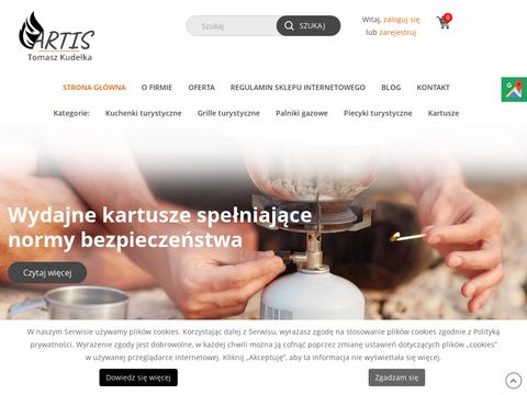 Kartusze-gazowe.pl - sprzedaż kartuszy