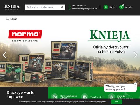 Knieja.com.pl sklep z bronią