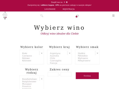 Winolubni.pl - sklep w winami online