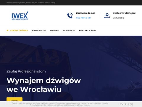 Iwex-dzwigi.pl - dźwigi Wrocław