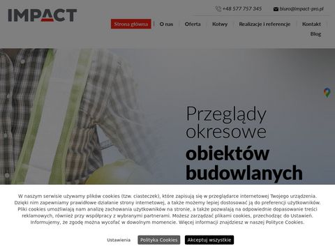 Impact-pro.pl - diagnostyka budowli Gdańsk