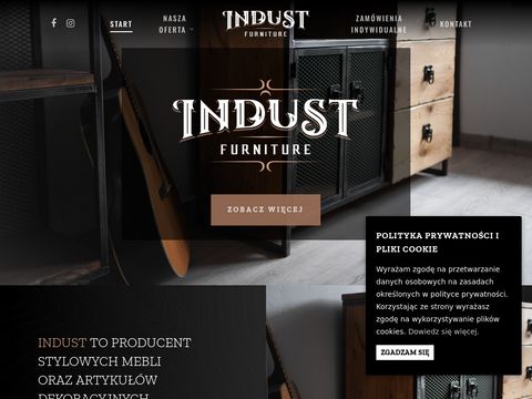 Indust.com.pl - komoda industrialna producent