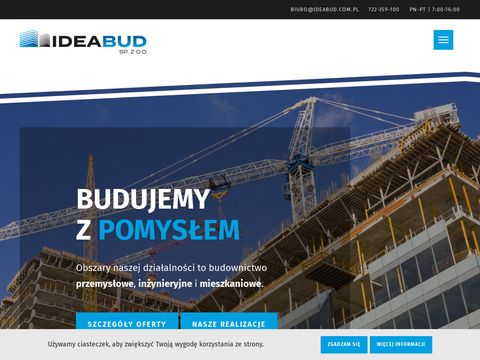 Ideabud.com.pl usługi budowlane Małopolskie