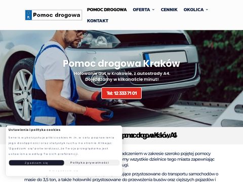 Holowaniekrakow.pl pomoc drogowa