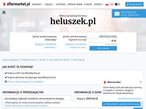 Heluszek.pl wyprawka dla dziecka