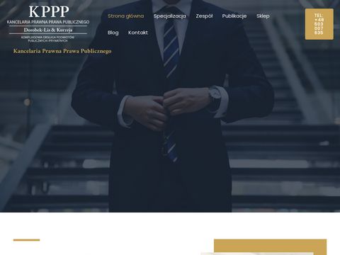 Kppp.com.pl Kancelaria Prawna Prawa Publicznego