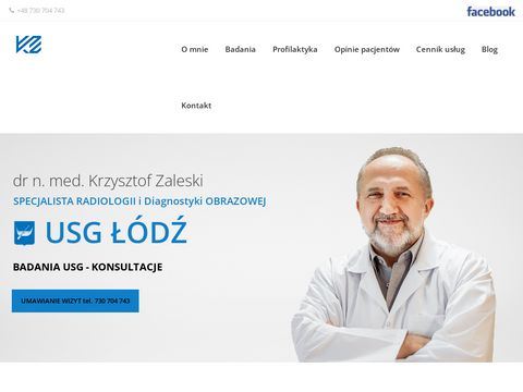 Krzysztofzaleski.pl specjalista radiologi