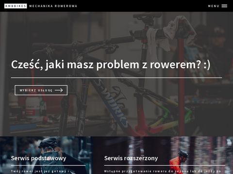 Kmbbikes.com - serwis rowerów i amortyzacji