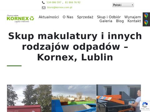 Kornex.com.pl - odbiór gruzu Lublin