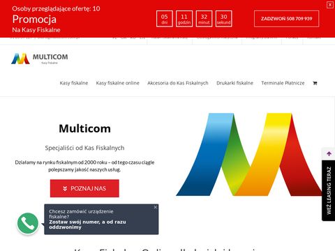 Multicom.com.pl kasy fiskalne Legionowo