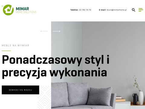 Mimarhome.pl meble na wymiar w Warszawie