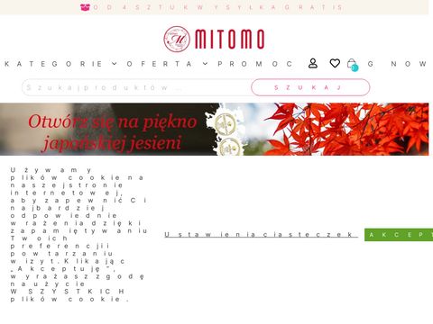 Mitomo.pl - złote maski odmładzające