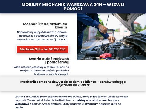 Mobilnymechanik.waw.pl diagnostyka
