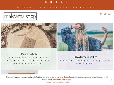 Makrama.shop - sklep z rękodziełem