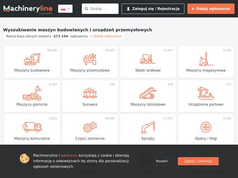 Machineryline.pl - giełda maszyn