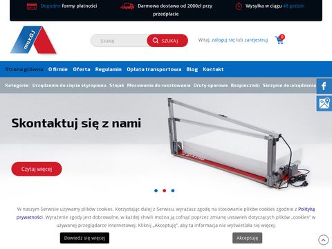 Maxgj24.pl - maszyny do cięcia styropianu