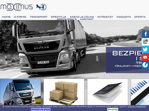 Maximus-spedycja.pl - zlecenia transportowe