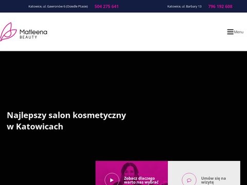 Matleena.pl - salon kosmetyczny w Katowicach