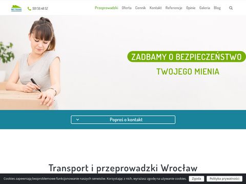 Metrans przewóz mebli Wrocław