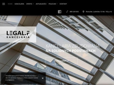 Legalfkancelaria.pl - radca prawny w Rzeszowie