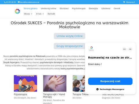 Osrodeksukces.pl - diagnoza fas Warszawa
