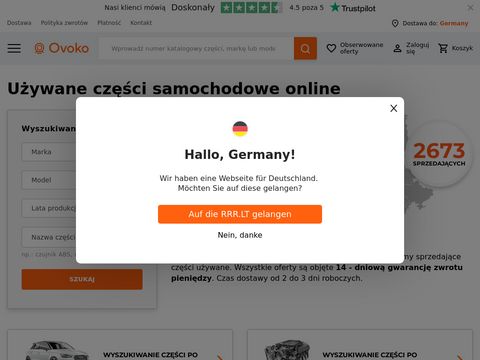 Części samochodowe online - ovoko.pl