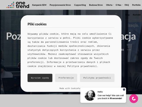 Onetrend.pl agencja interaktywna Warszawa