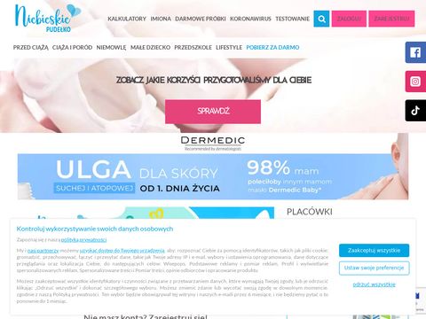 Niebieskiepudelko.pl portal dla kobiet w ciąży