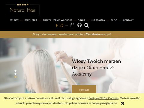 Naturalhairpolska.pl - sprzedaż włosów naturalnych