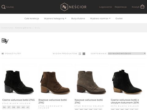 Nescior.com damskie buty Częstochowa