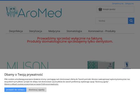 Aromed.pl - wyposażenie medyczne
