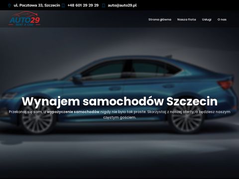 Auto29.pl - wypożyczalnia aut Szczecin