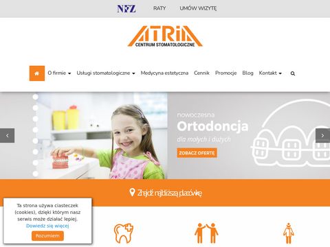 Atria.com.pl dentysta Katowice