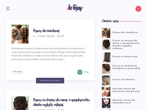 Alefryzury.pl - pielęgnacja włosów