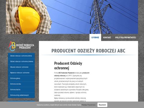Abcrobocze.pl producent obuwia ochronnego
