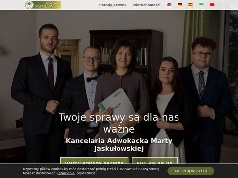 Adwokat.jaskulowska.pl mediator kancelaria Łódź