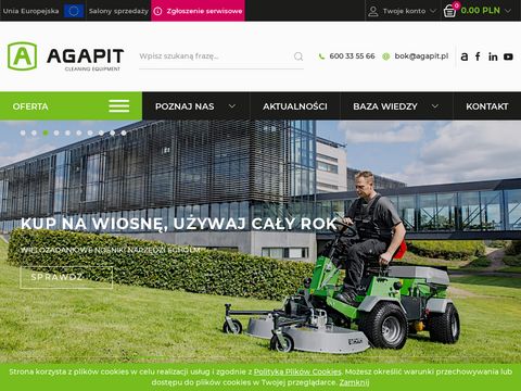 Agapit.pl maszyny sprzątające