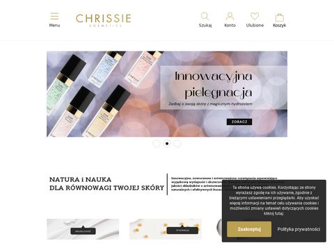 Chrissiecosmetics.com.pl peeling pod prysznic