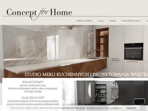 Conceptforhome.pl indywidualny projekt kuchni