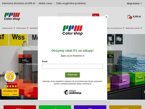 Colorshop.pl - sklep z kosmetykami do samochodu