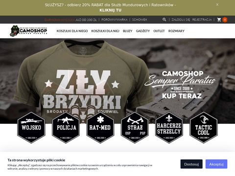 Camoshop.pl odzież militarna
