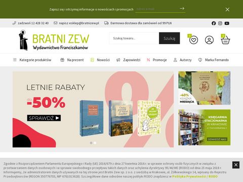 Bratnizew.pl wydawnictwo franciszkańskie
