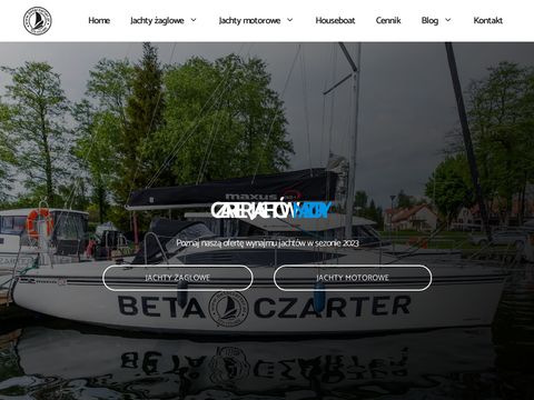 Betaczarter.pl jachtów motorowych Mazury