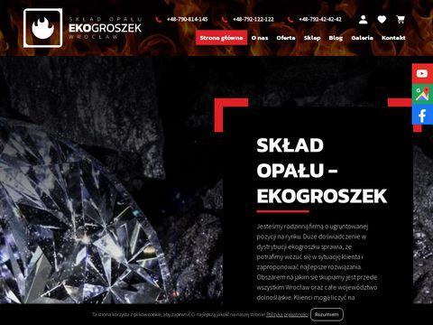 Ekogroszek-wroclaw.pl - węgiel workowany